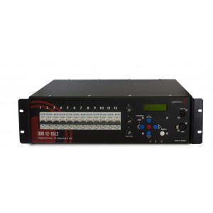 Диммер раковый 12 каналов DMX-512  rack 19" (DDR серия) НОВИНКА!!!